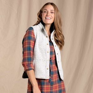 LIKE NEW Toad & Co Telluride Sherpa Vest